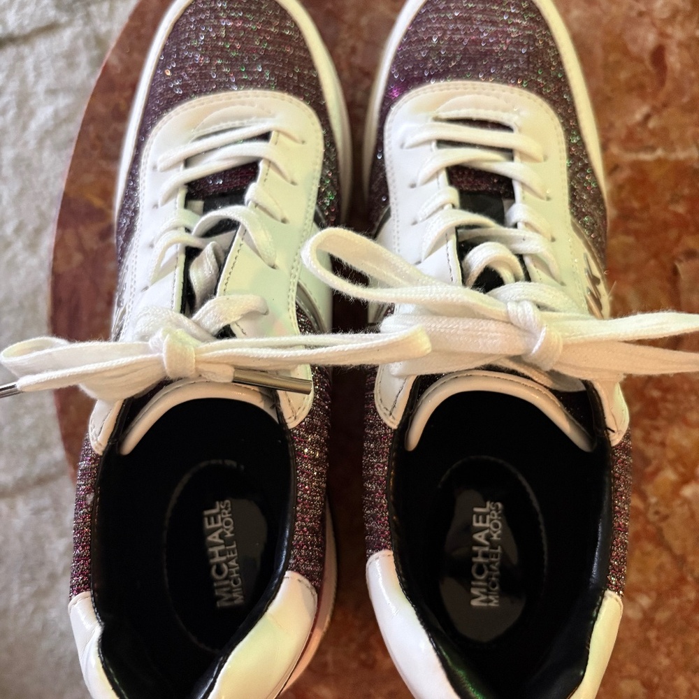 Michael Kors fancy tennis shoes